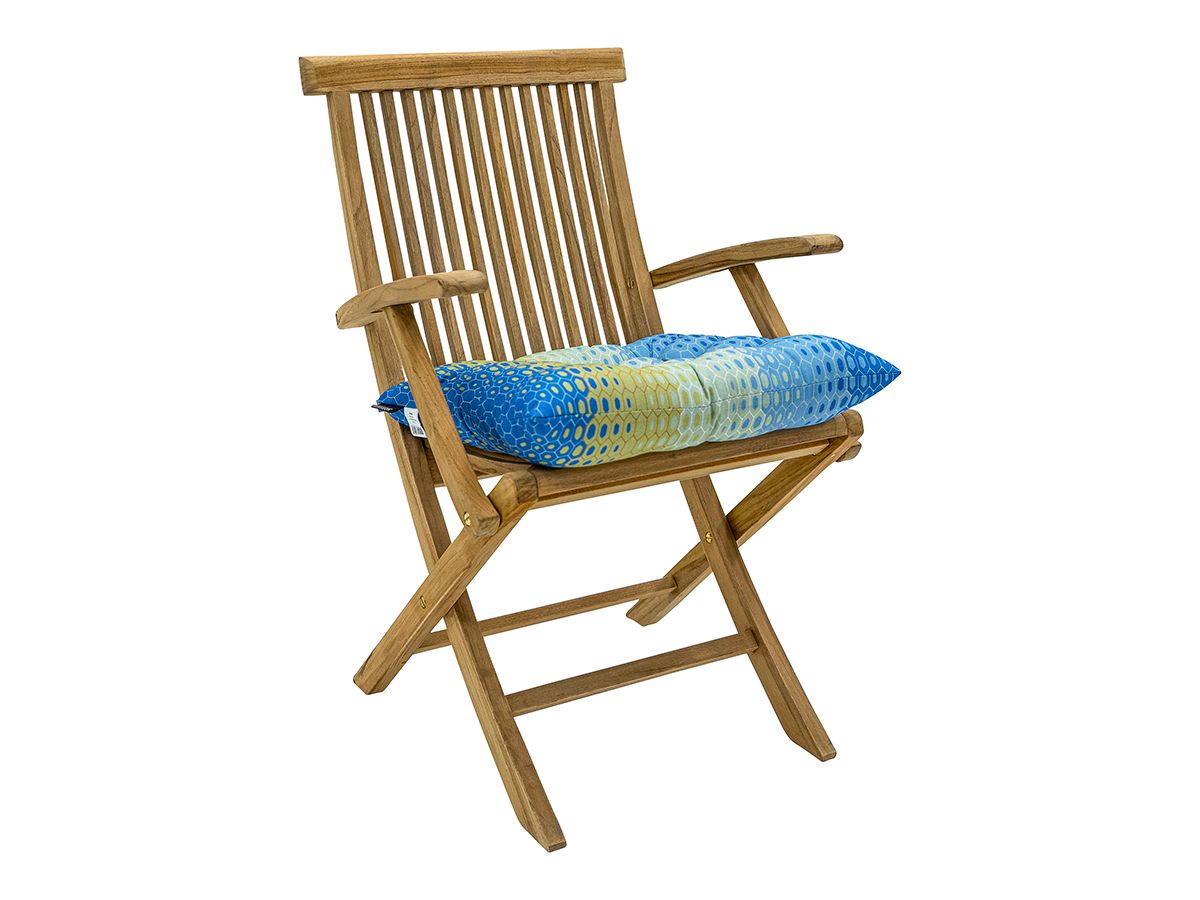 Madison Suzy Azur 46 x 46 Sitzkissen