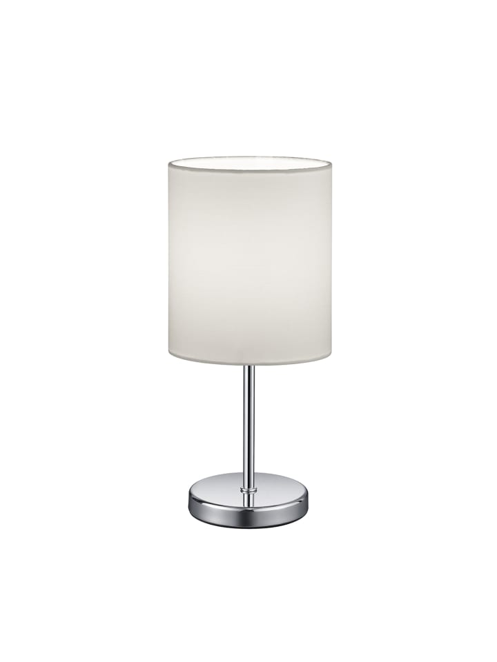 Reality Leuchten Tischleuchte JERRY in chrom/weiß günstig kaufen onesize