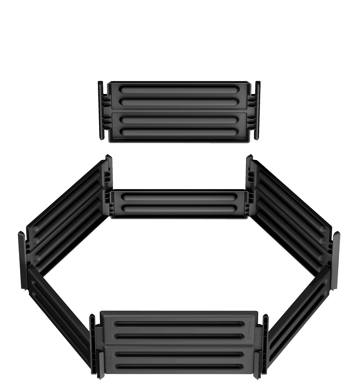 Garantia AIR-KING Steckkomposter 600 Liter schwarz