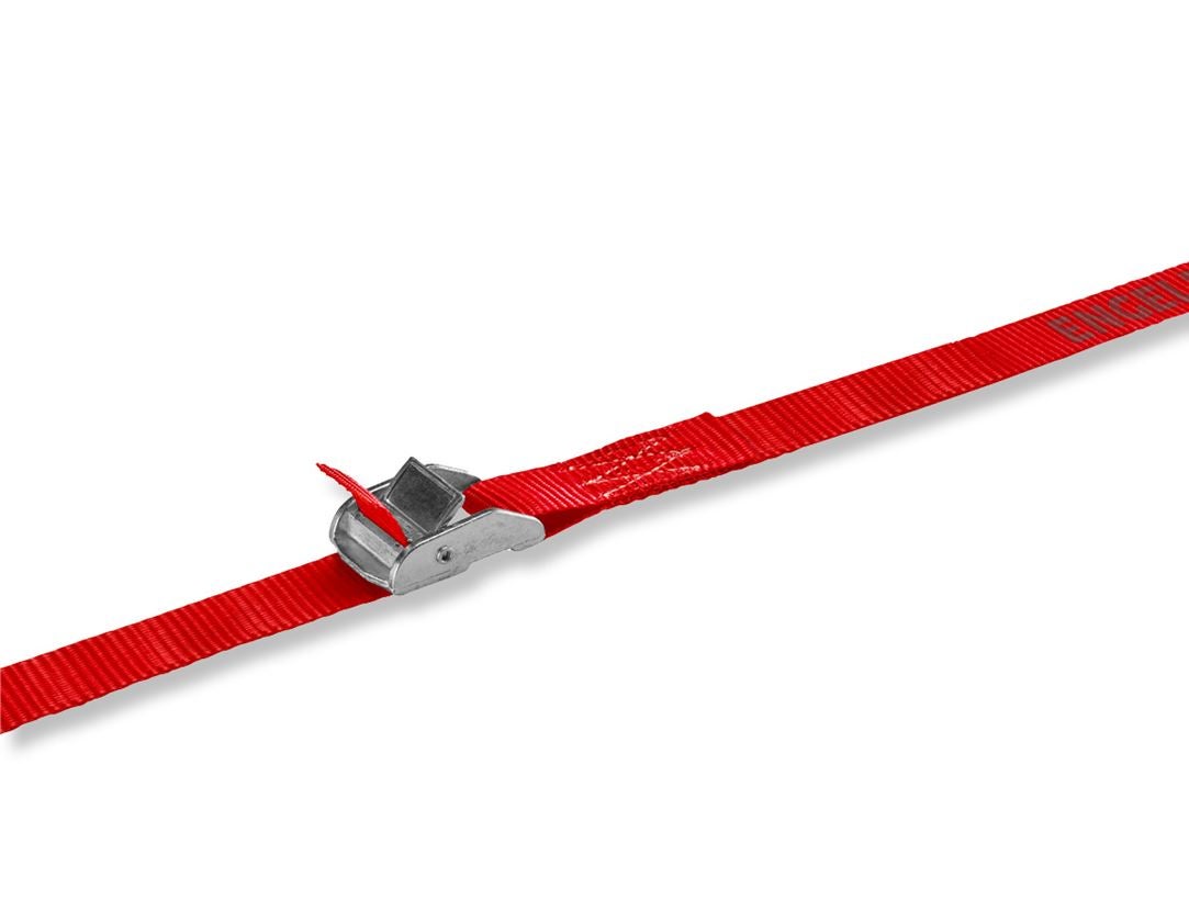 Spanngurte, 1-teilig mit Klemmverschluss, 6er Set