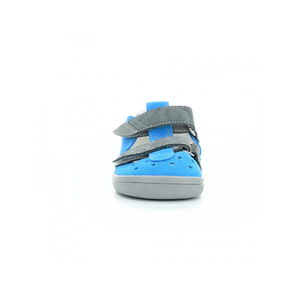 Beda Tom Barfußsandalen Klett (BF0001 / SD / W)