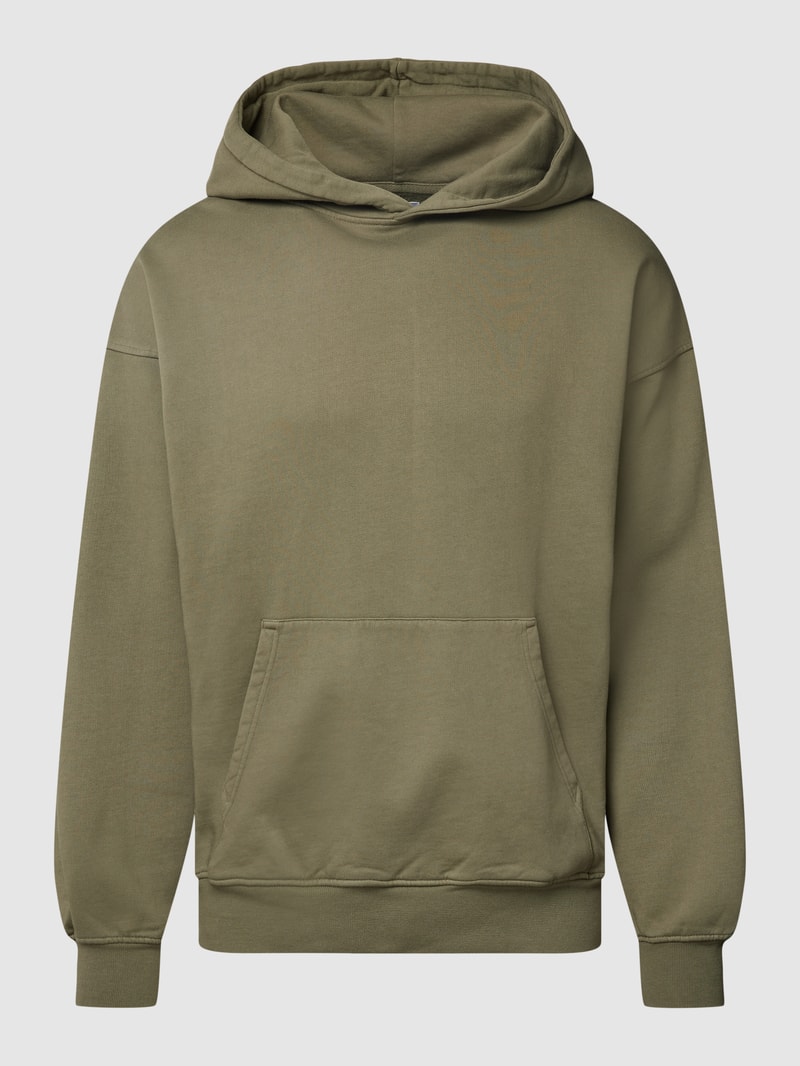 Oversized Hoodie aus Bio-Baumwolle in khaki