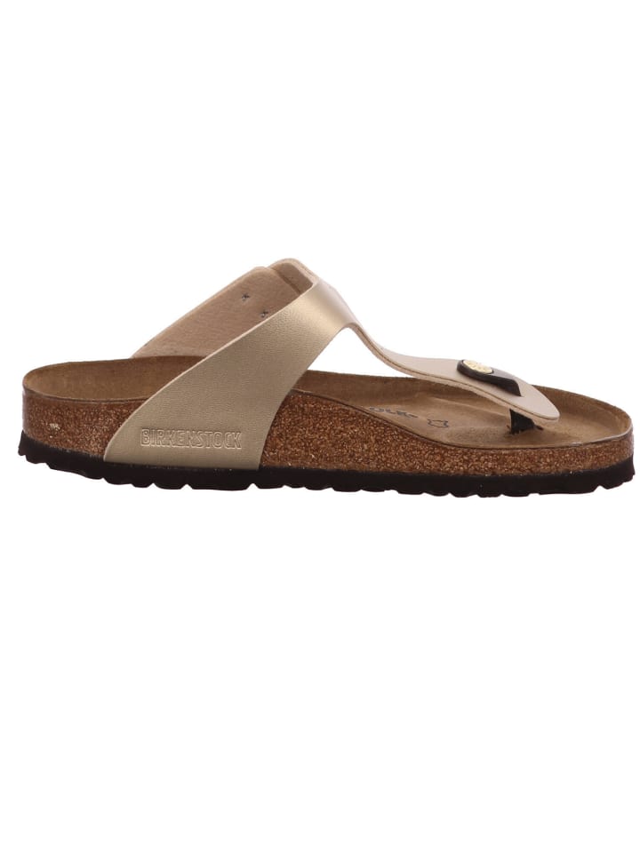 Birkenstock Pantolette in gold günstig kaufen 36