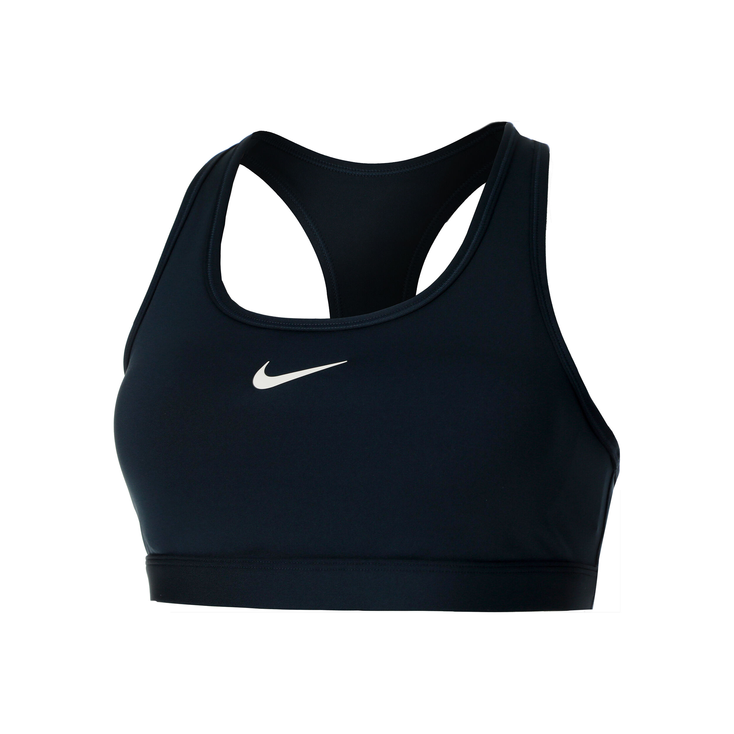 Swoosh MED Support Bra Sport-BH Damen - Dunkelblau