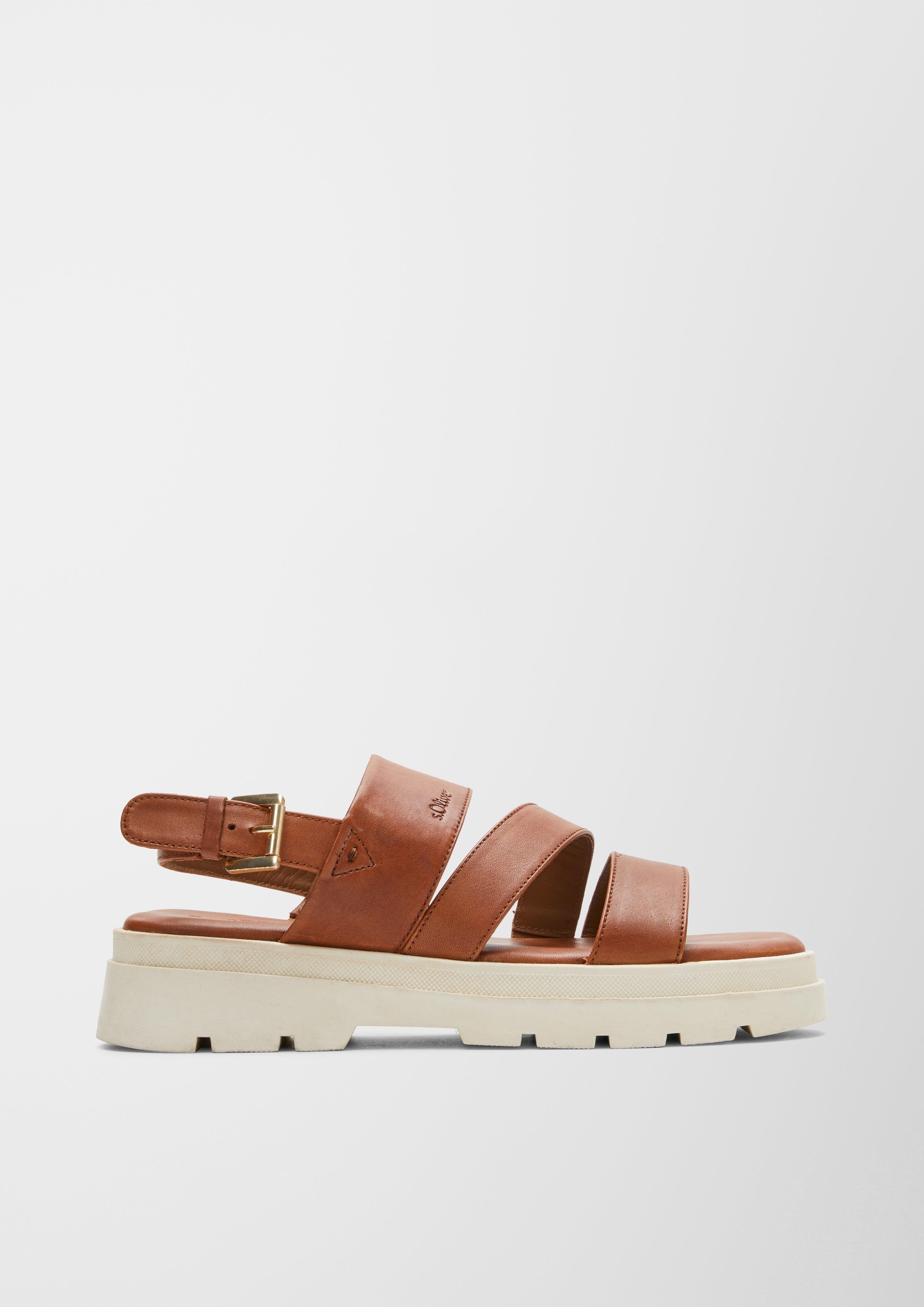Sandalen aus Schafsleder  1234575-305