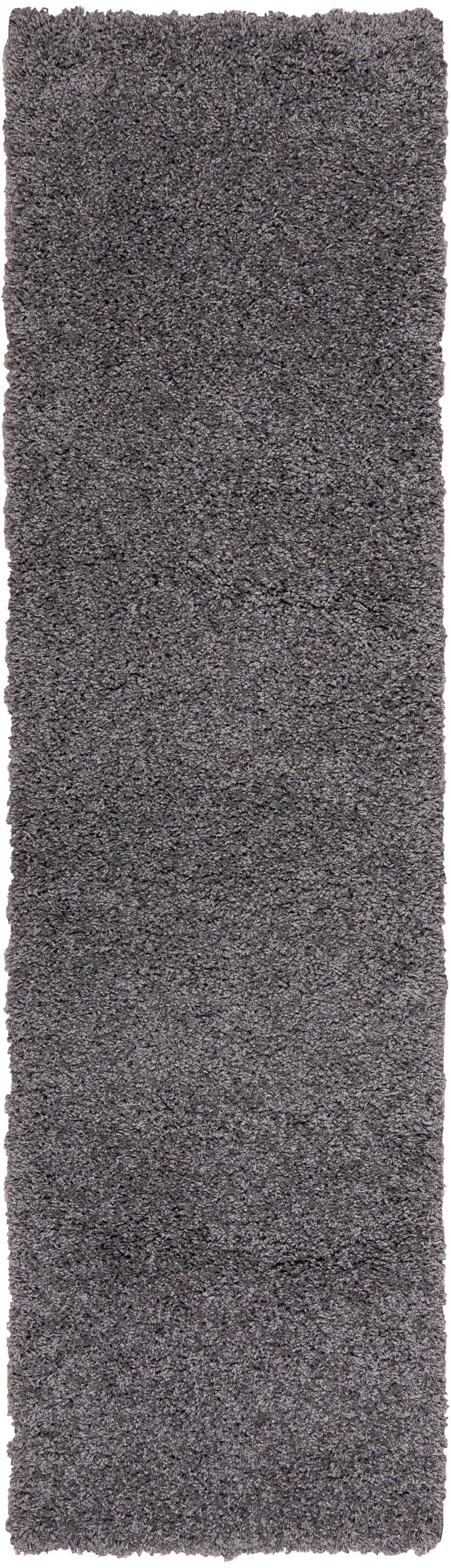 Läufer Shaggy 30, Home affaire, rechteckig, Höhe: 30 mm, Teppich-Läufer, Brücke, Uni-Farben, besonders weich und kuschelig