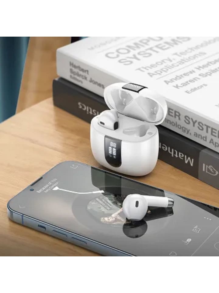 HOCO HOCO TWS EW36 Zarte kabellose / Bluetooth-Stereokopfhörer weiß in Weiß günstig kaufen onesize