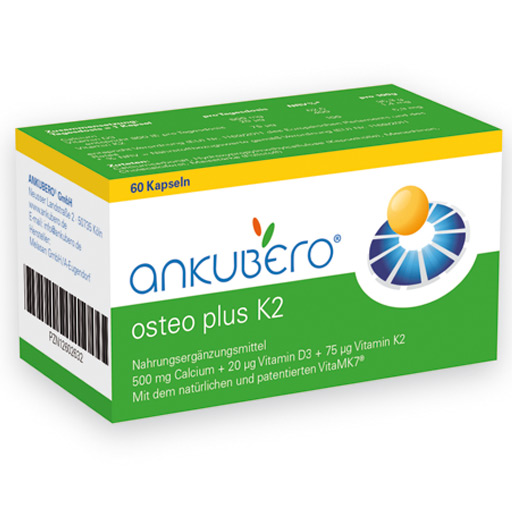 ANKUBERO osteo plus K2 Kapseln  60 St  Kapseln