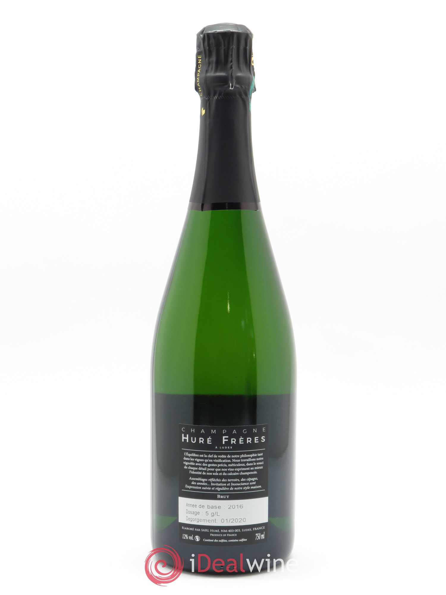 Brut l'Invitation Huré Frères   - Lot de 1 Bouteille