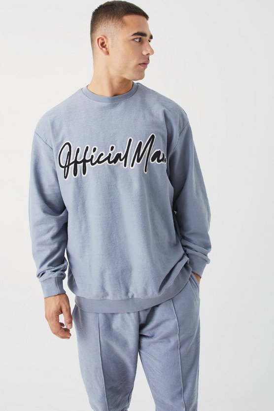 Oversize Sweatshirt-Trainingsanzug