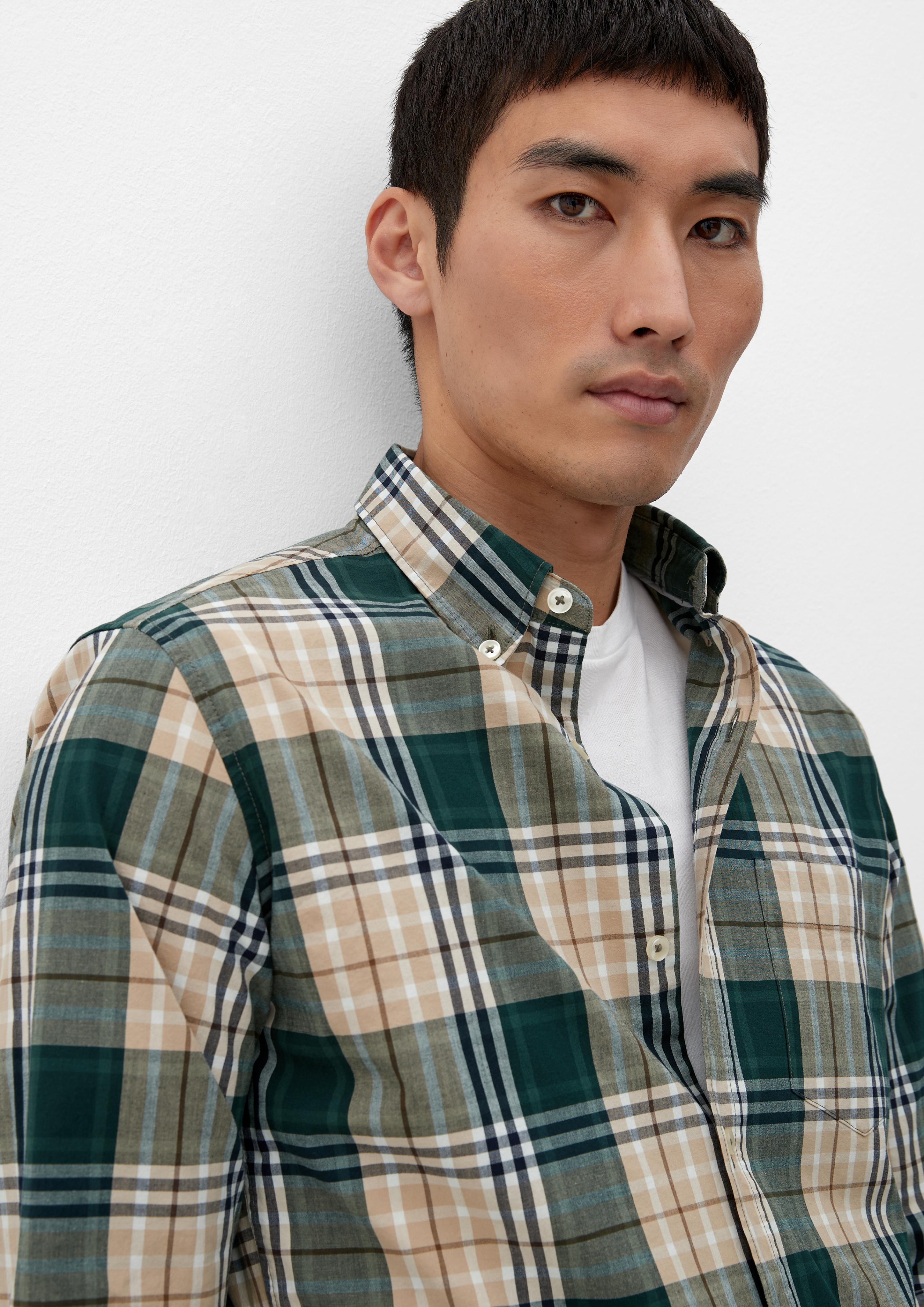 Slim: Hemd mit Button-down-Kragen  2120968-79N1
