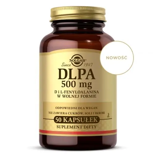 Solgar DLPA 500 mg kapsule