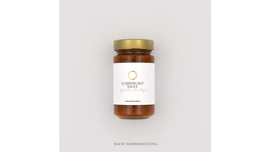 THE GOLDEN CIRCLE Currywurst Sauce by Walter Stemberg 225 ml
