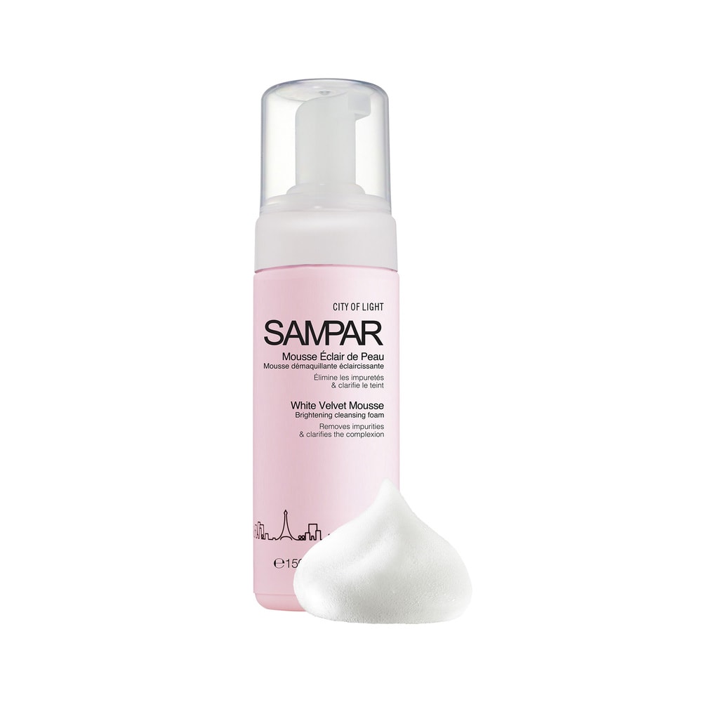 Sampar Mousse Eclair de Peau Nettoyant visage