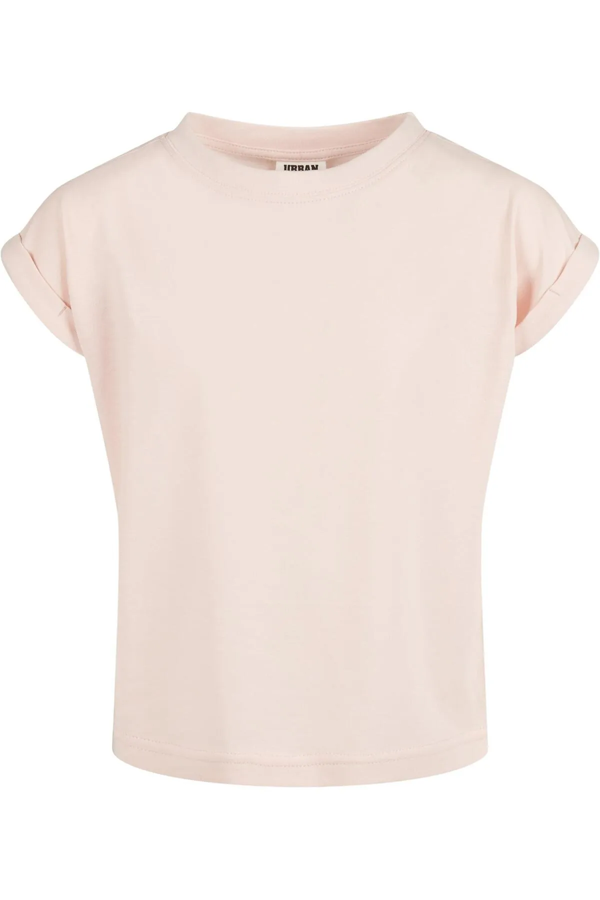 Urban Classics  Damen Girls Organic T-Shirt mit Rundhalsausschnitt
