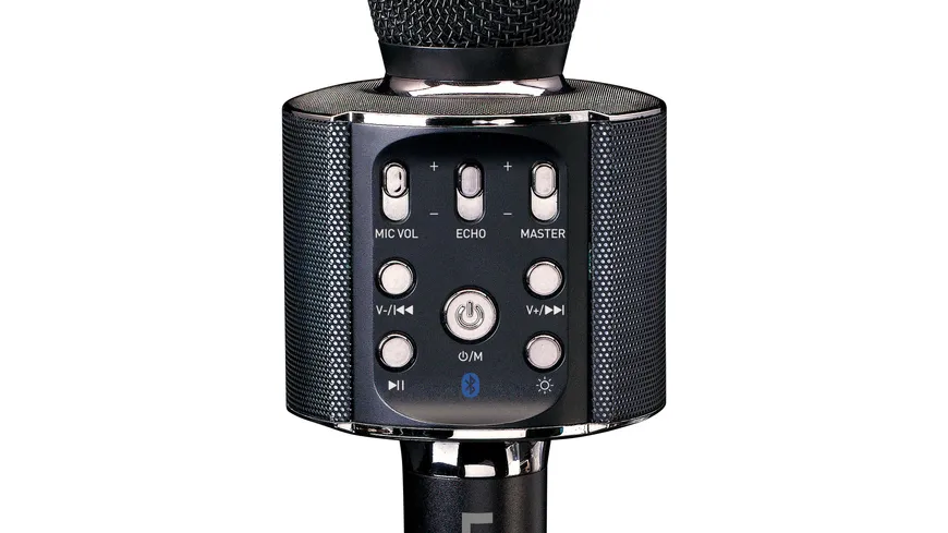 Lenco Karaoke-Mikrofon BMC-090BK - schwarz