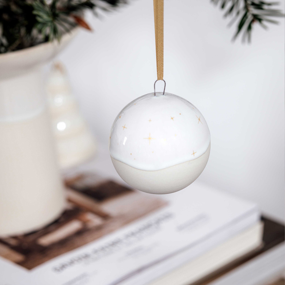 like. by Villeroy & Boch Ornement boule Winter Glow Décoration