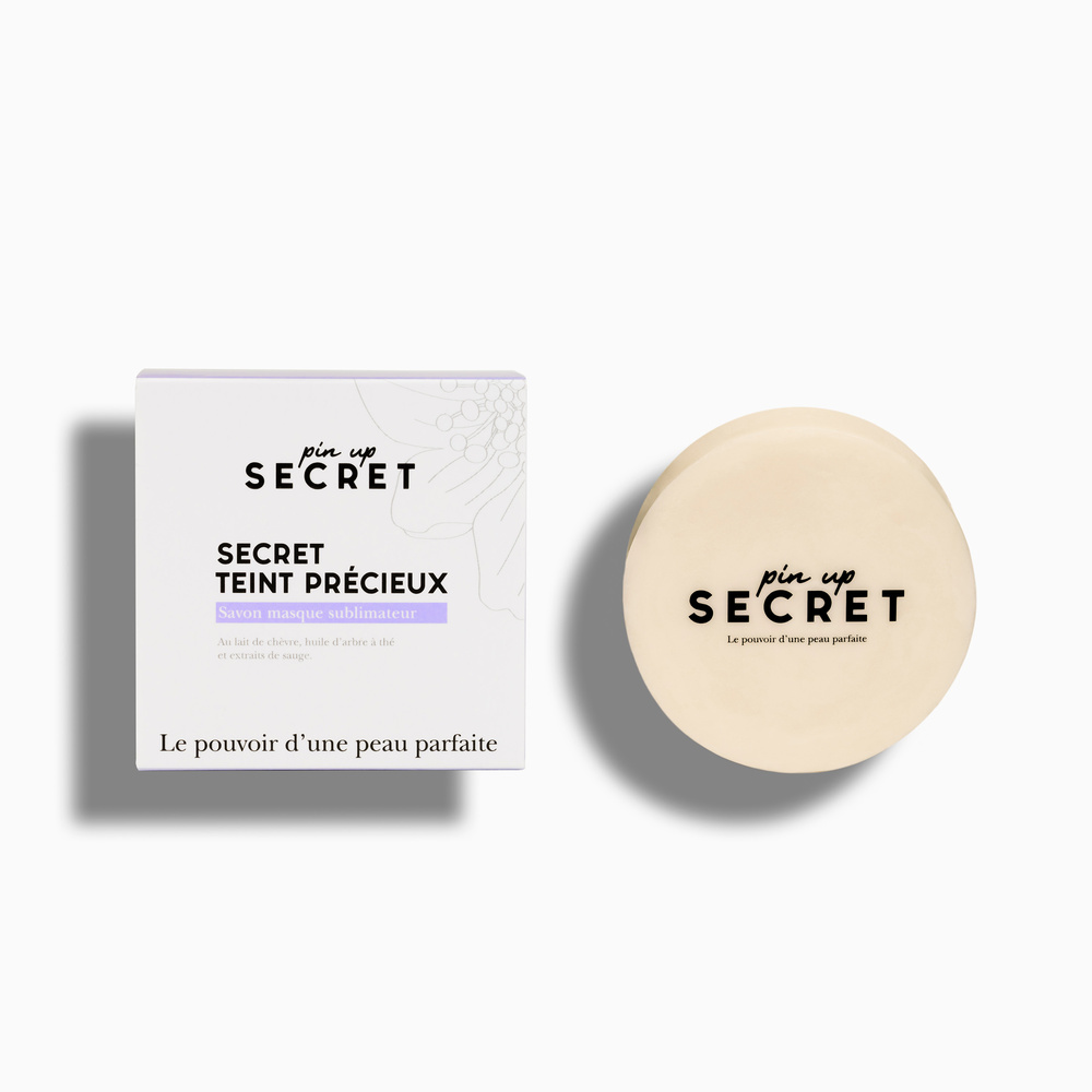 pin up secret Secret teint précieux savon masque