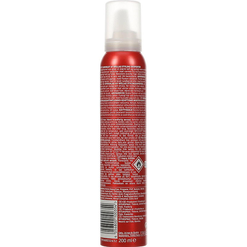 Wella Hårskum 200 ml Wella Shockwaves volume