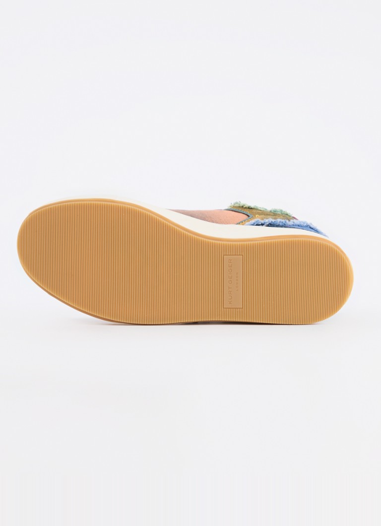 Buty sportowe Kurt Geiger Southbank ze skórzanymi detalami