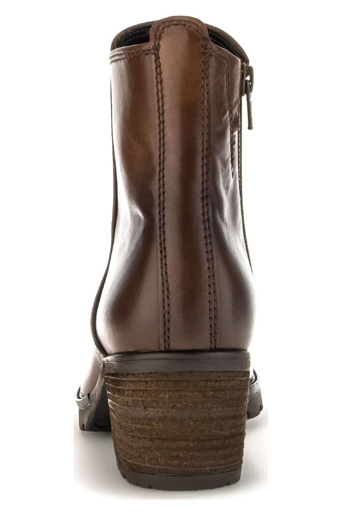 GABOR  Stiefelette - Braun - Blockabsatz