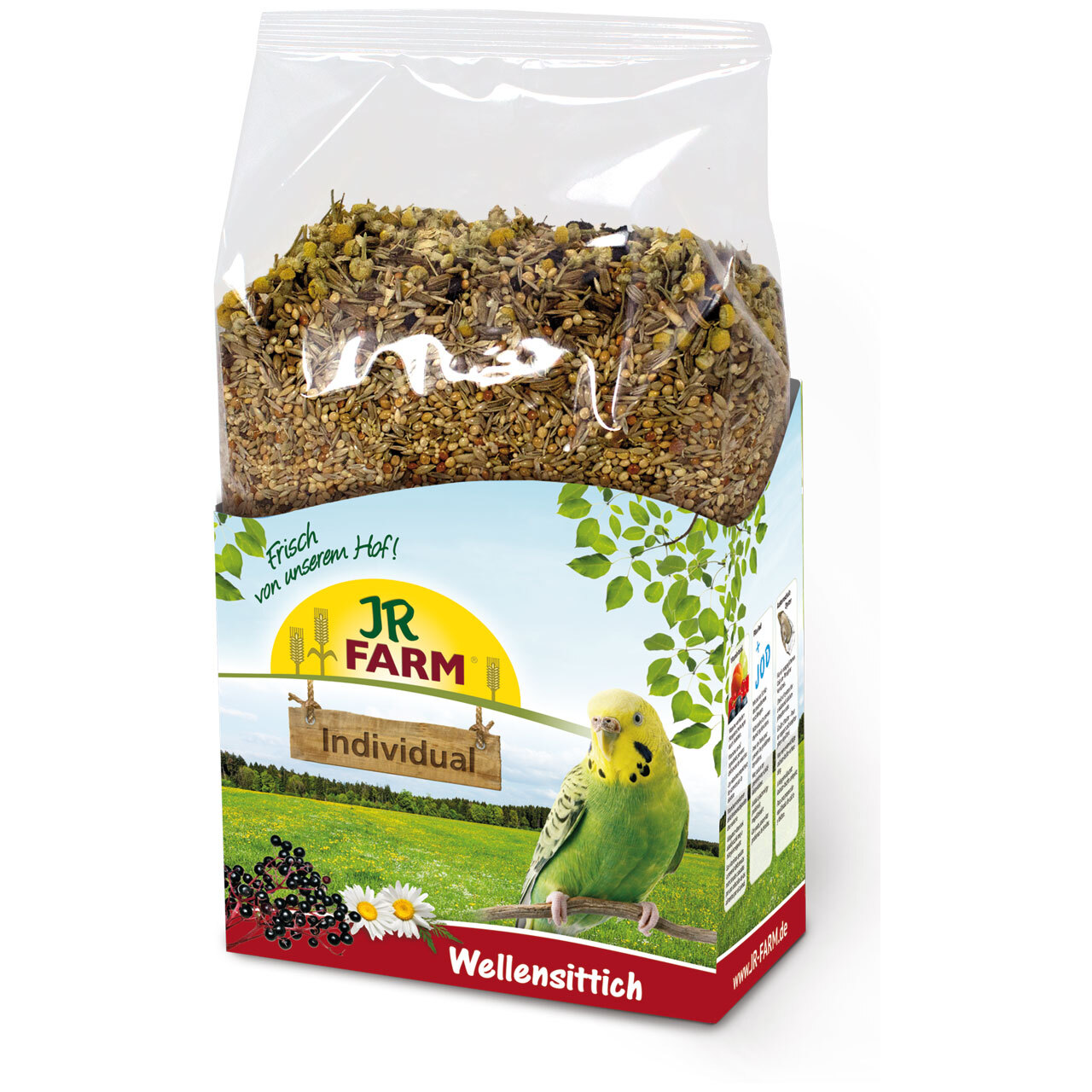 JR Farm Hauptfutter JR Farm JR Birds Premium Wellensittich 1kg