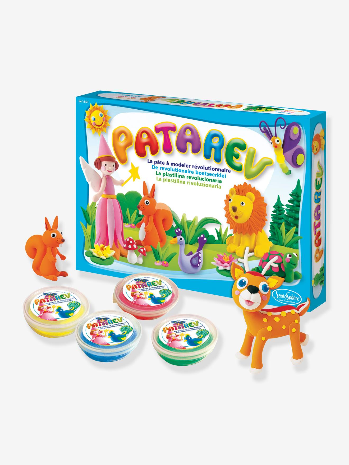 Coffret 6 pots 18g Patarev SENTOSPHERE blanc