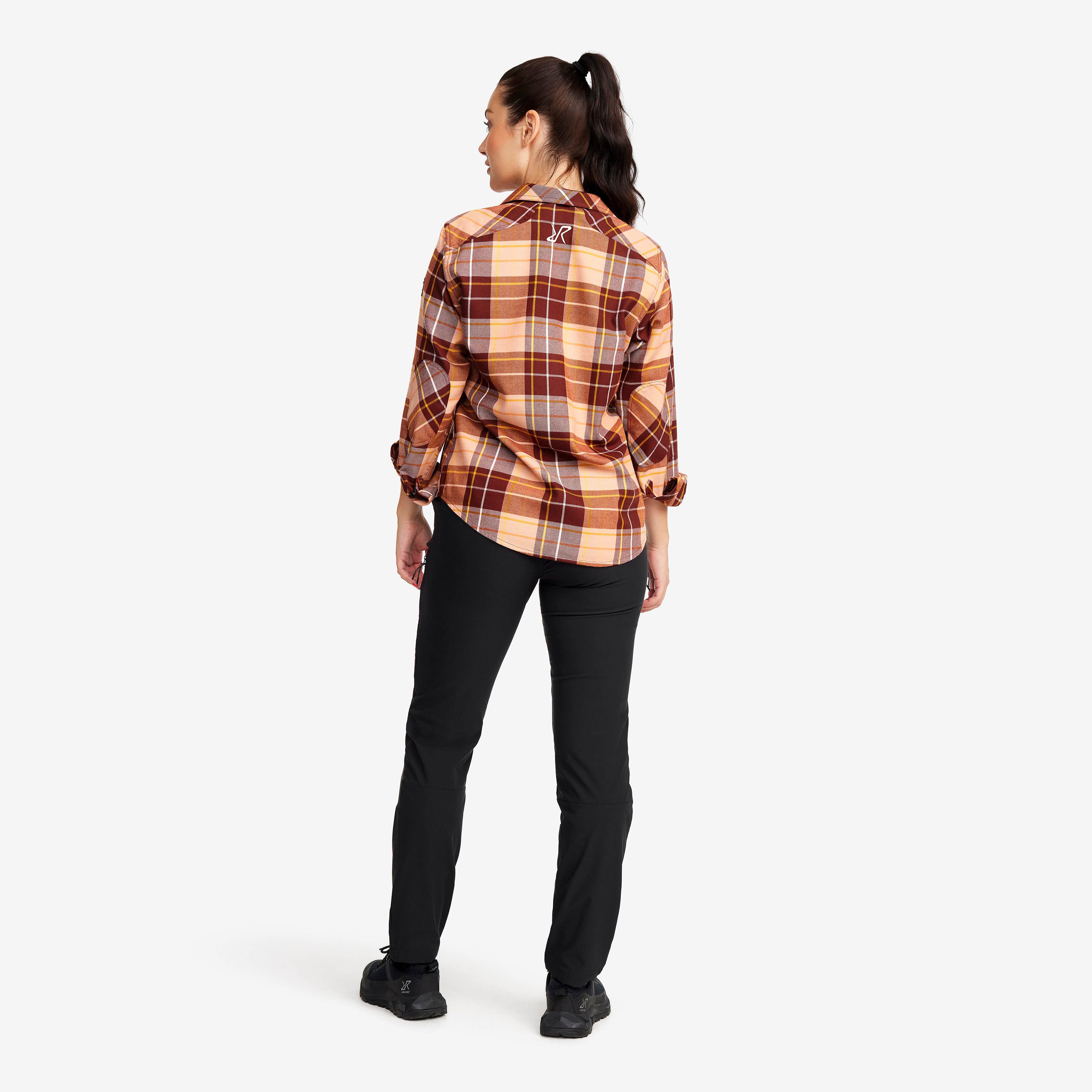 Flannel Shirt Femme Toasted Nut