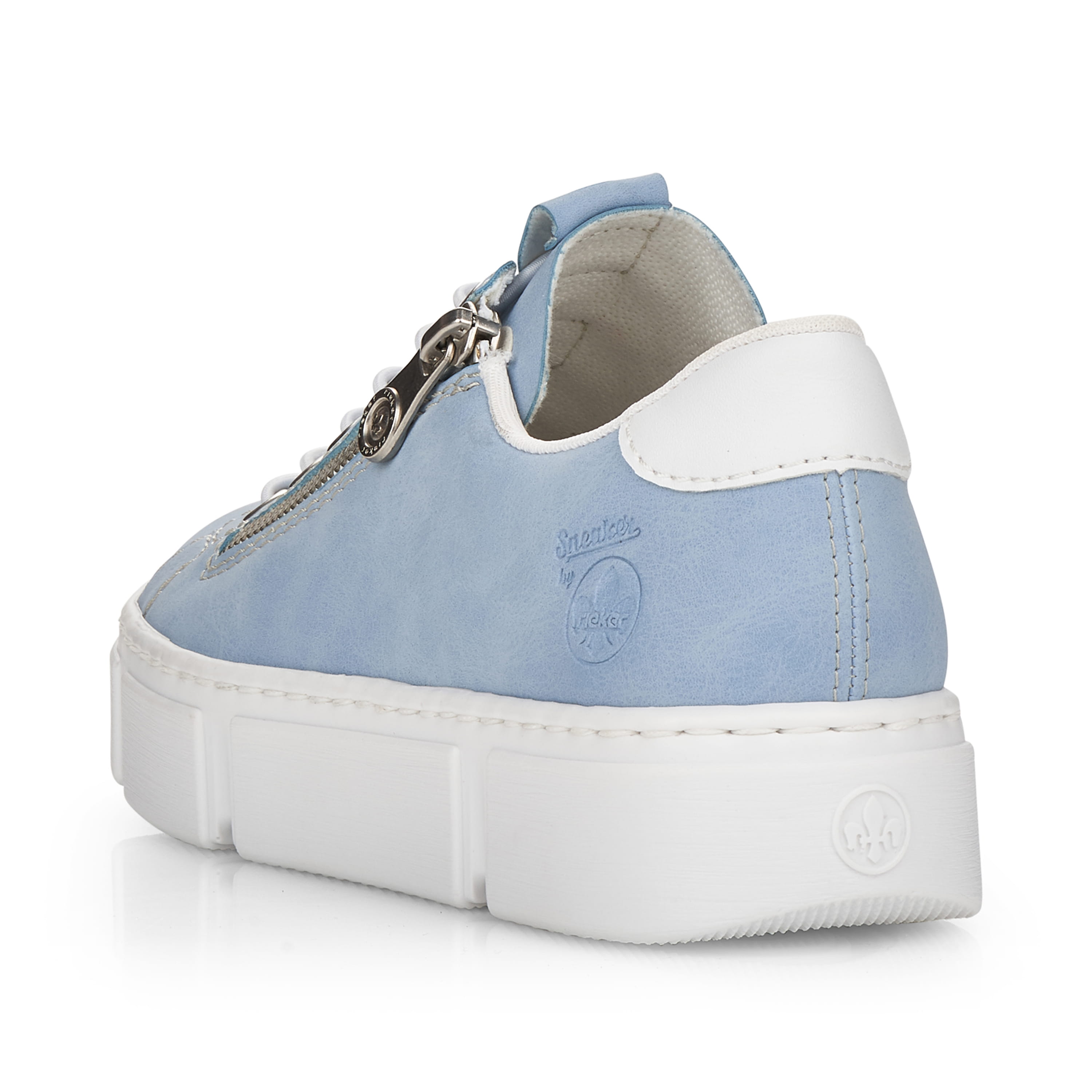 Rieker Damen Slipper himmelblau