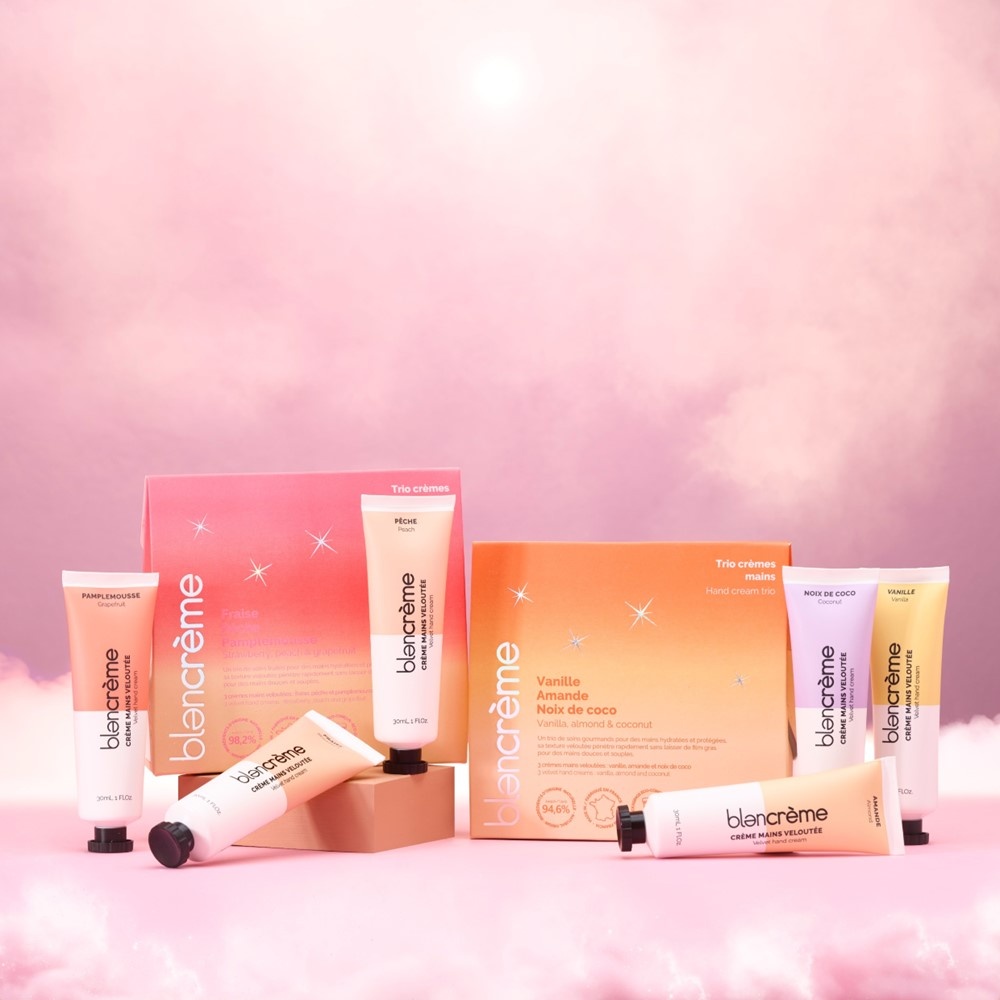 Blancreme Trio Crèmes Mains Gourmandes Edition Limitée Noël 2023 Soins Mains