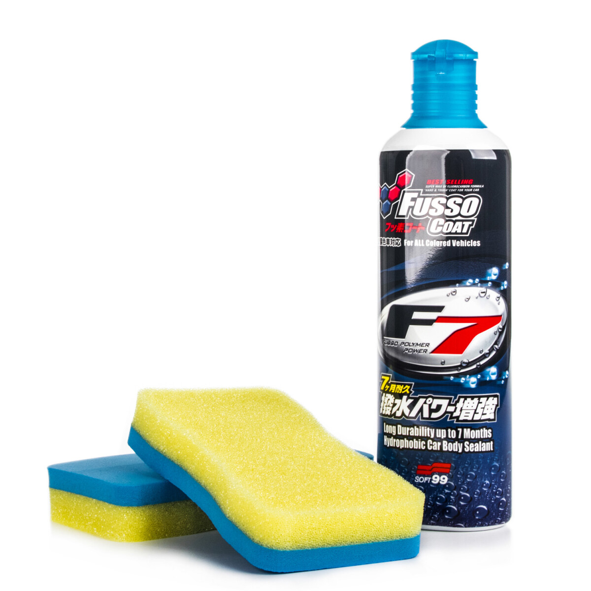 Soft99 Fusso Coat F7 All Colours flüssiges Autowachs 300ml