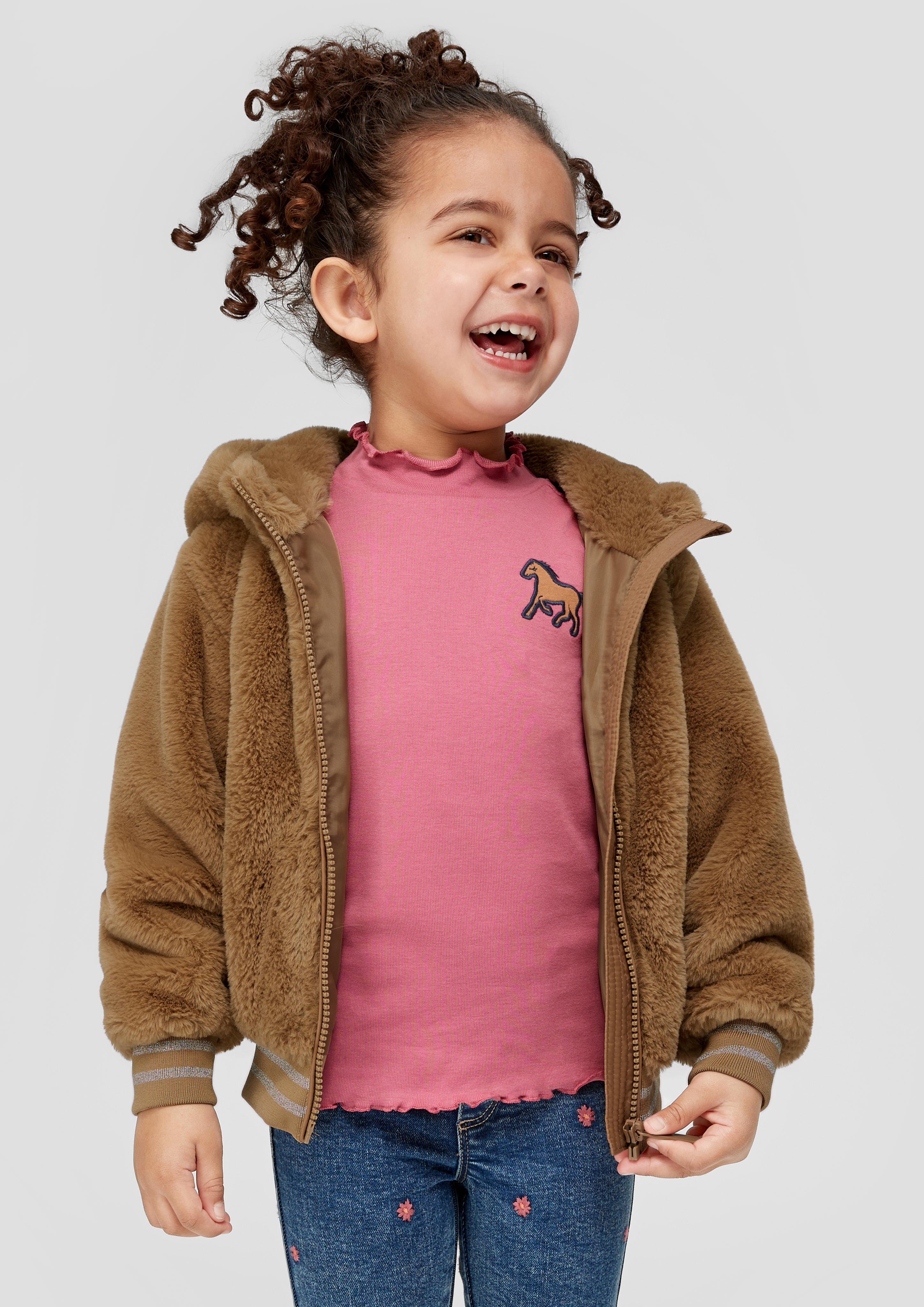Teddyjacke mit Kapuze  2138737-8469