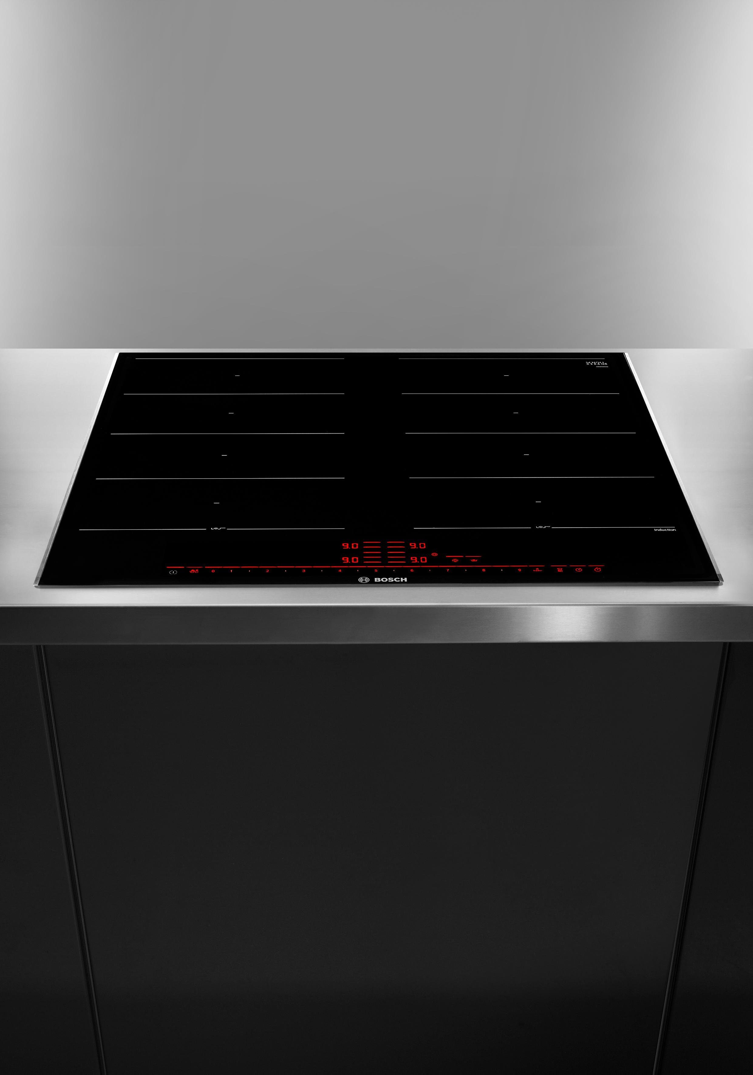 BOSCH Flex-Induktions-Kochfeld von SCHOTT CERAN® Serie 8 PXX675DC1E, mit PerfectFry-Bratsensor