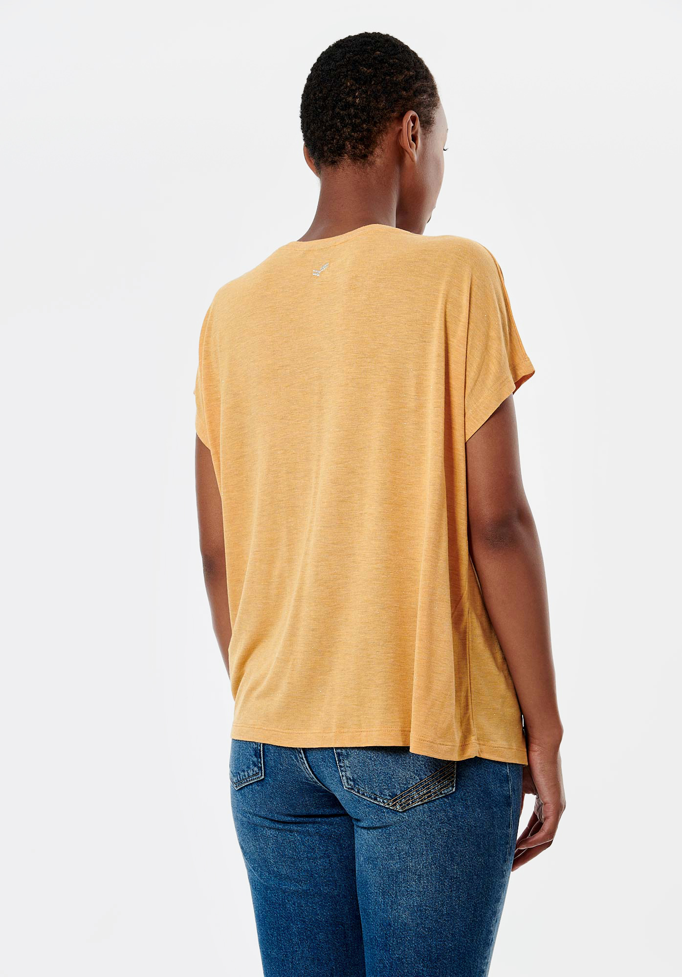 LADY   T-shirt orange femme