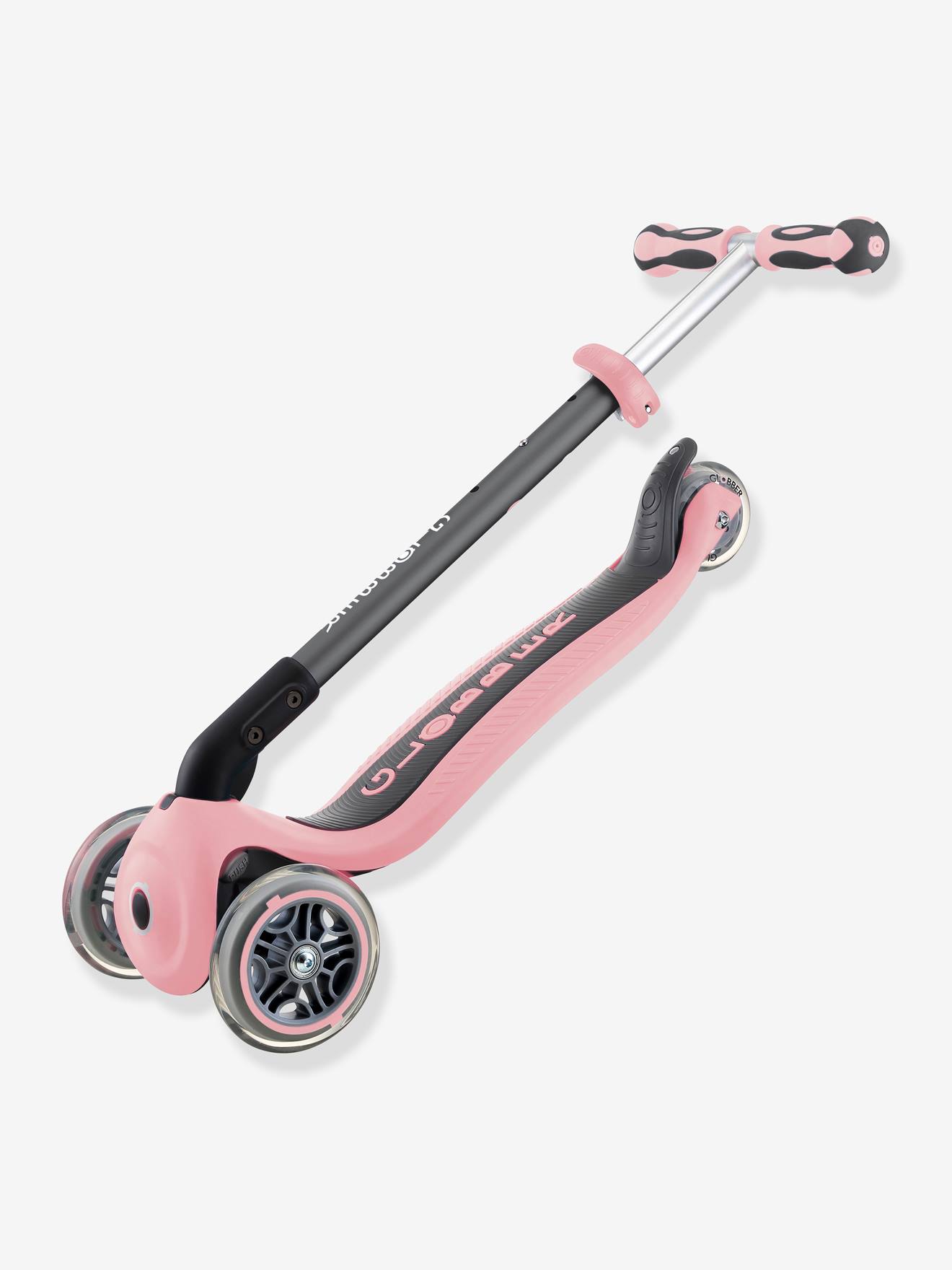 Globber 3-in-1 Kinder Scooter GO UP DELUXE GLOBBER - rosa