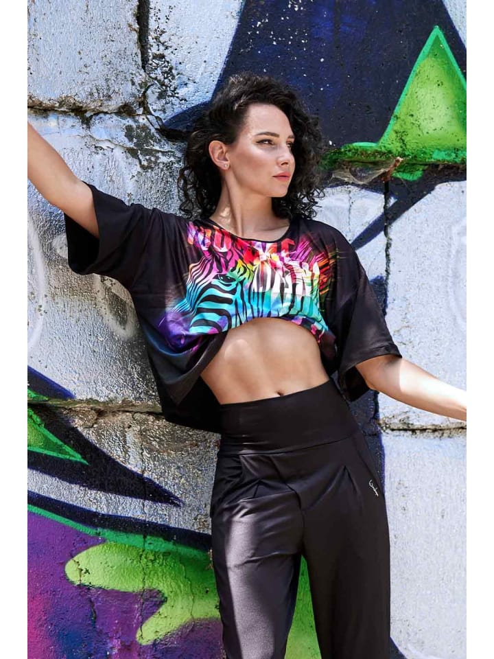 Winshape Functional Light and Soft Dance-Top DT109LS in rainbow zebra/black günstig kaufen