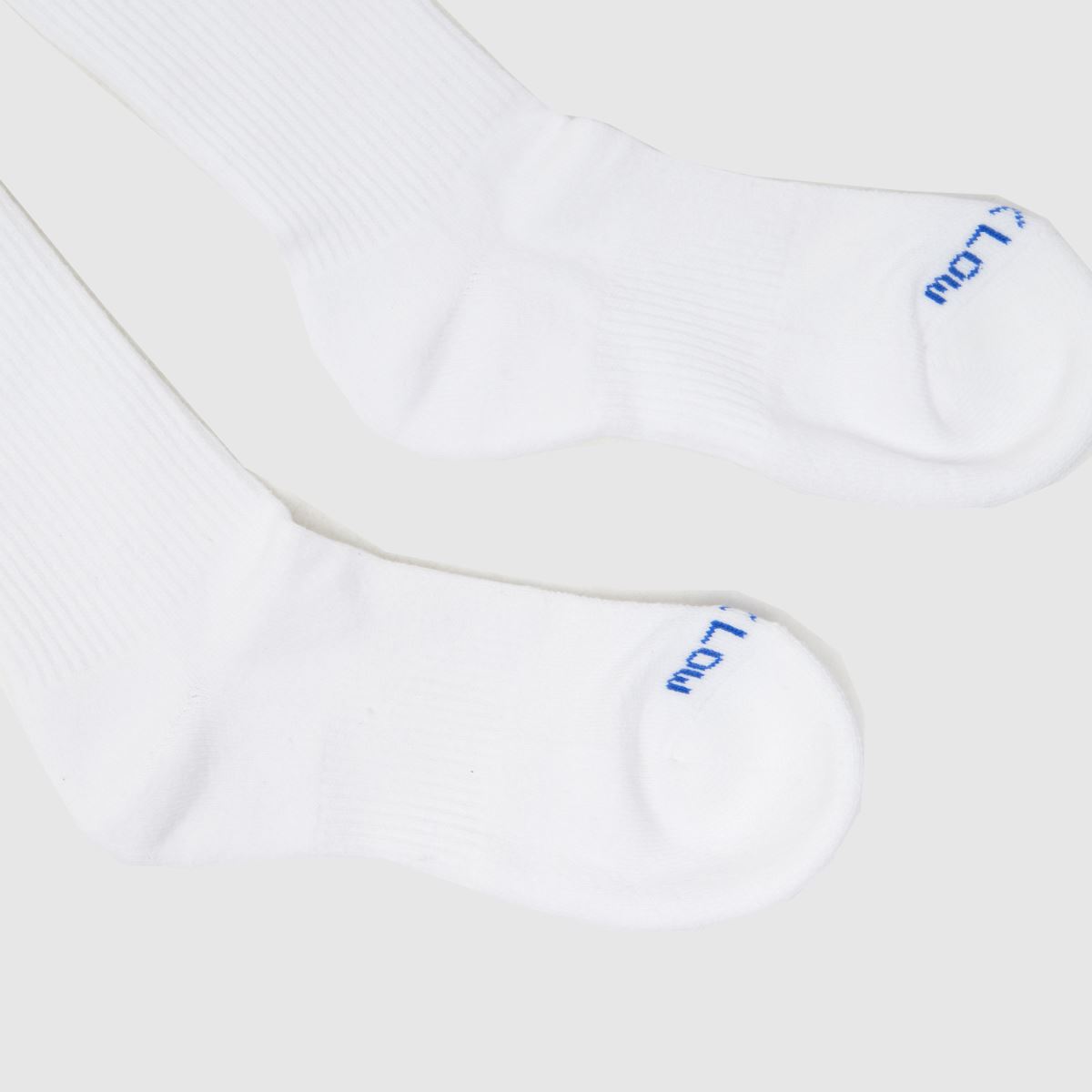 Nike vita och blåa Everyday Plus-strumpor, 1-pack