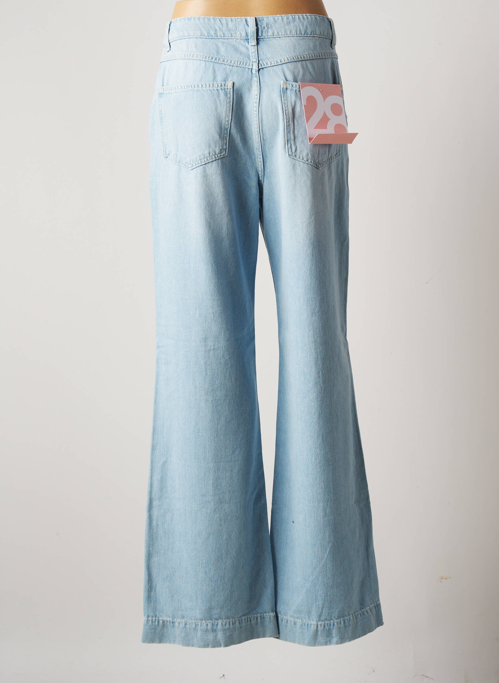 Essentiel Antwerp Jeans Coupe Large Femme couleur bleu