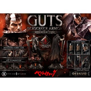 Berserk Museum Masterline Statue 1/3 Guts Berserker Armor Unleash Edition Deluxe Bonus Version