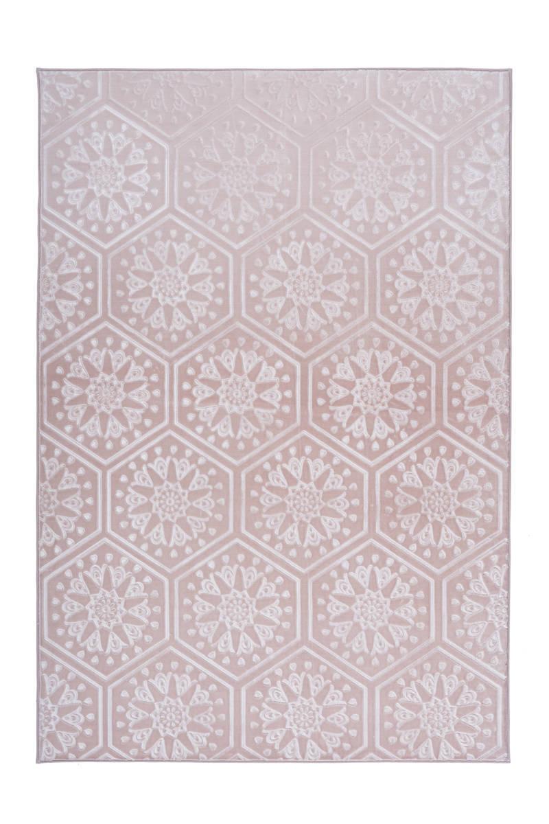 Arte Espina Hochflorteppich Monroe 200 Rosa