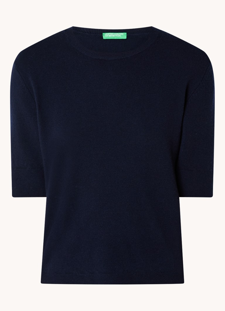 Benetton Fine-knit virgin wool top
