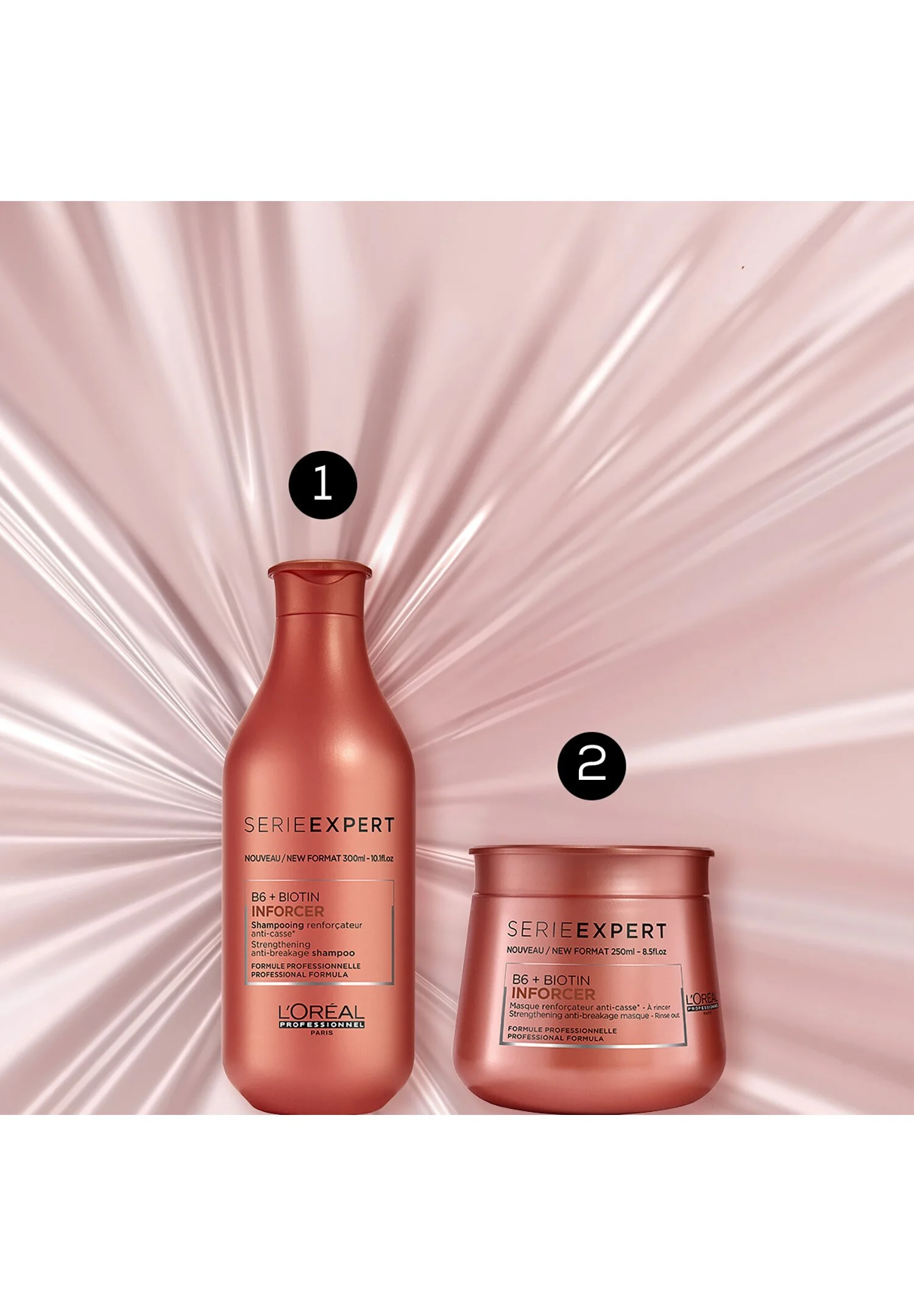 L'ORÉAL PROFESSIONNEL INFORCER SHAMPOO PARA CABELLO FINO Y/O DAÑADO - Champú