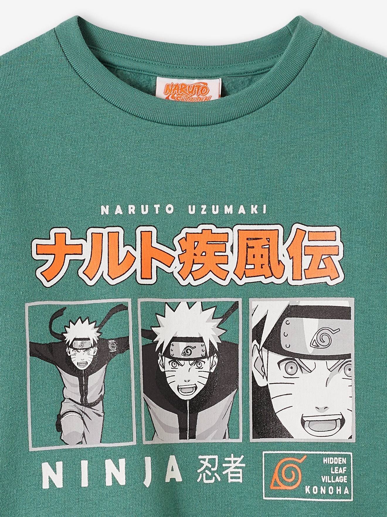 Sweat garçon Naruto® Uzumaki menthe