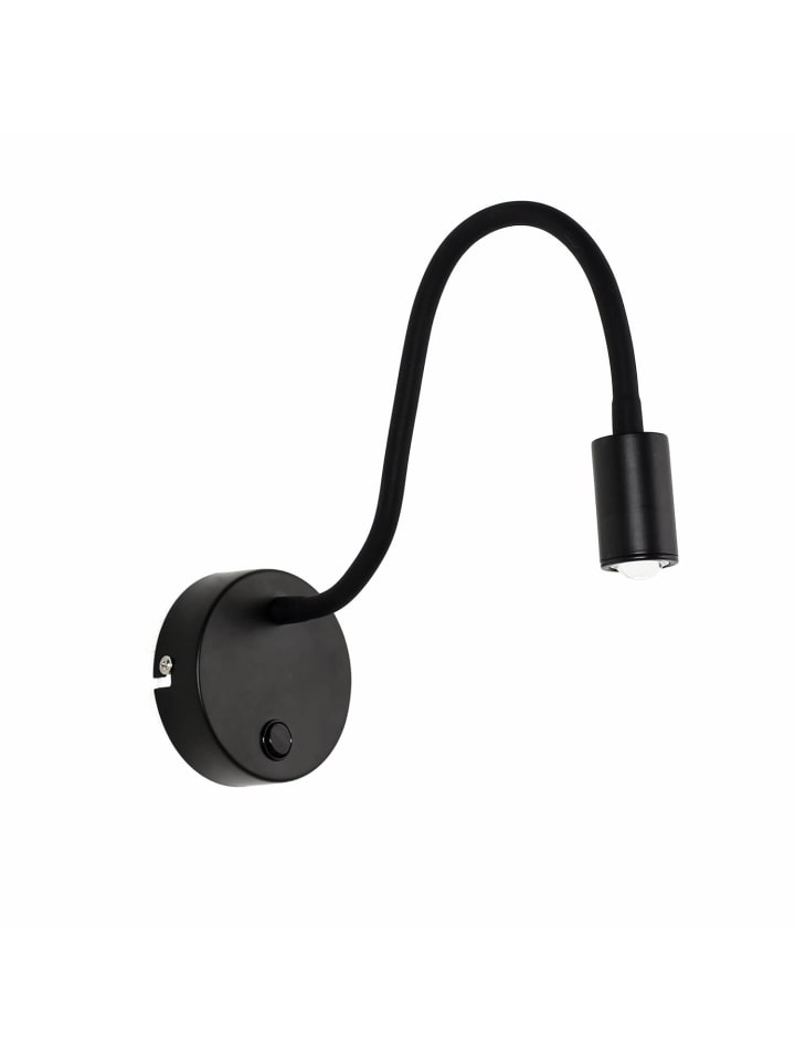 Licht-Erlebnisse Wandlampe EEK G in Schwarz günstig kaufen onesize