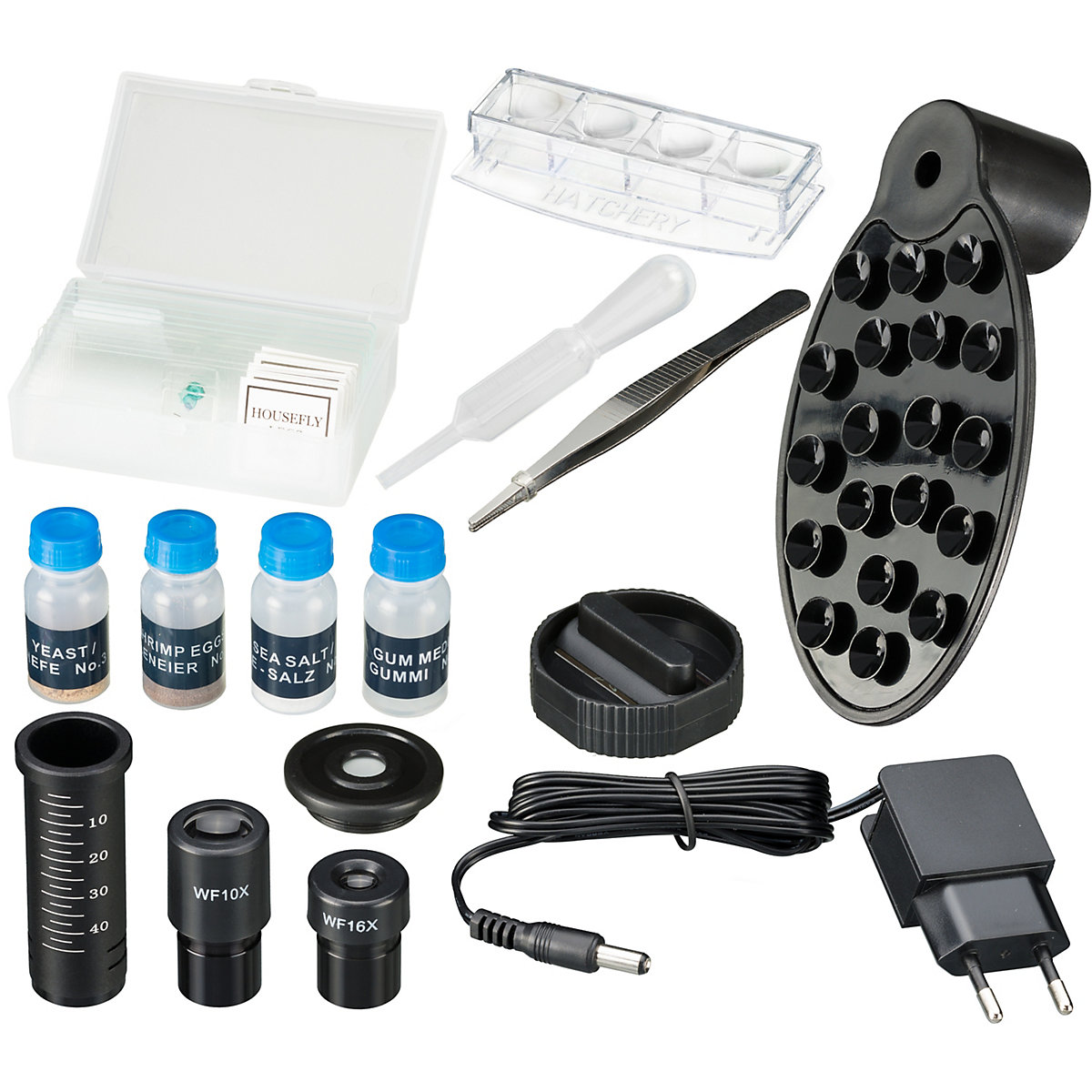 Mikroskop 40x-1280x  inkl. Smartphone Halterung