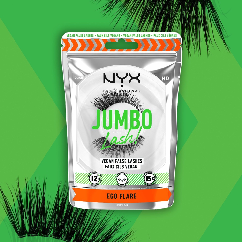 NYX Professional Makeup Jumbo Lash! Faux cils superposables et vegan
