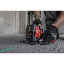 Milwaukee 4933478098 L4 CLL-301C laser cu linii în cruce verzi reîncărcabil