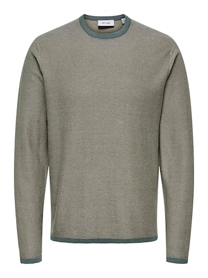 ONLY & SONS Pullover in Grün günstig kaufen