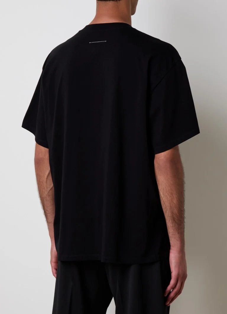 MM6 T-shirt with print and stretch