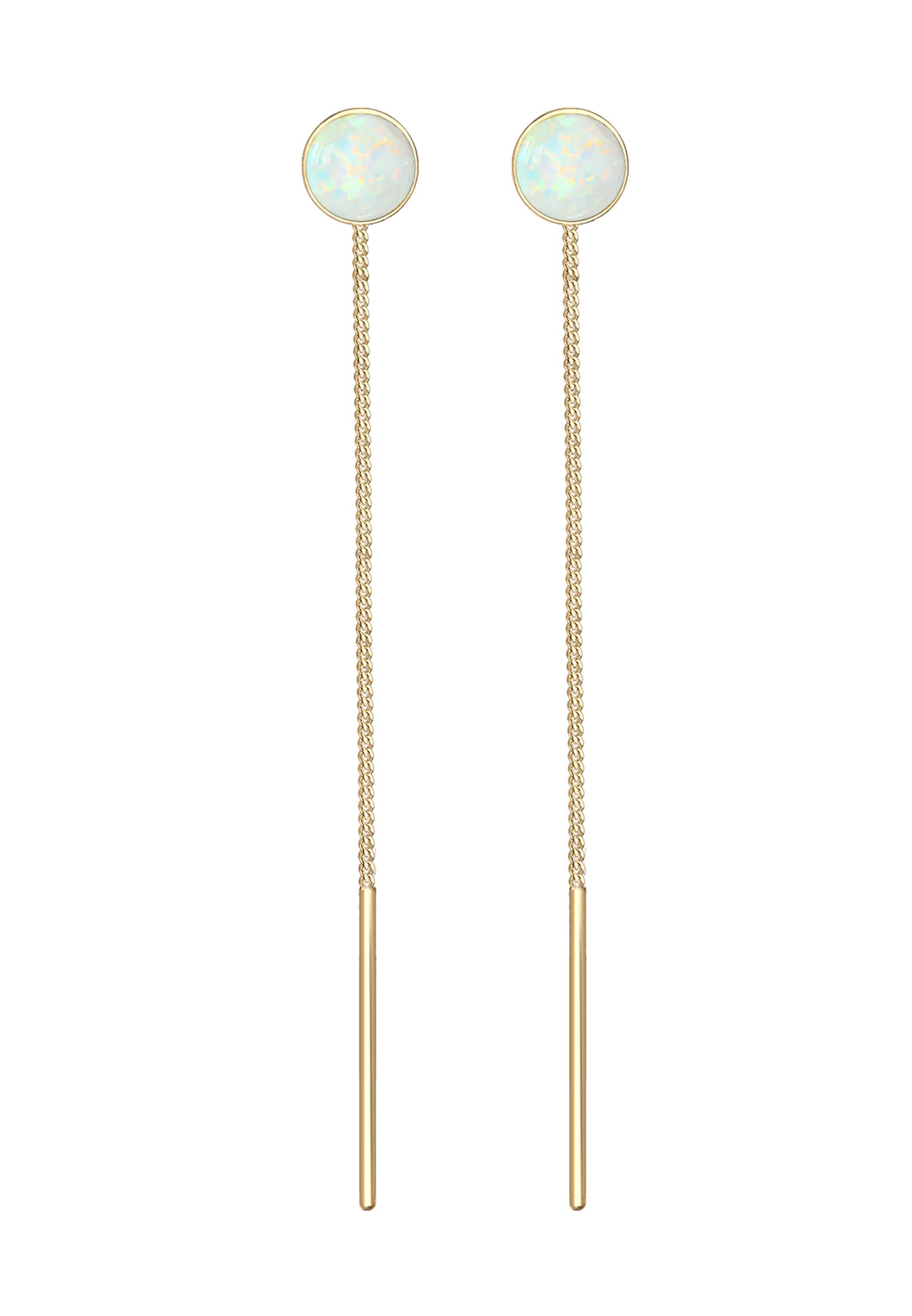 Appendiabiti da donna Elli Opal Trend in argento sterling 925 con placcatura in oro